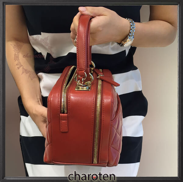 2017秋冬新作限定 シャネルスーパーコピー シャネル ゴージャスレディ☆新作争奪戦ボーリングBAG